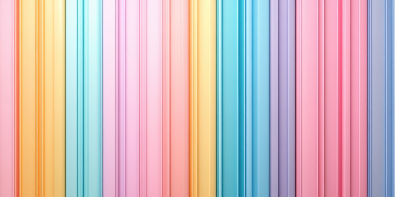 Colorful striped background showcasing pastel hues in a modern design setting